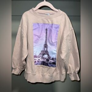 Zara girls sweatshirt